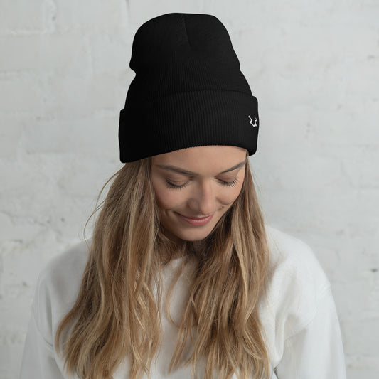 Cuffed Beanie - Black